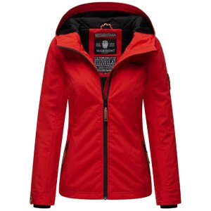 Dámská outdoorová bunda s kapucí Brombeere Marikoo - RED Velikost: XS