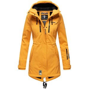 Dámská zimní bunda Zimtzicke softshell 7000 dry-tech Marikoo - AMBER YELLOW Velikost: L