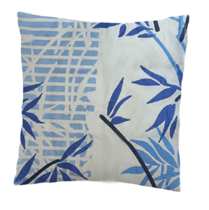 Top textil Povlak na polštářek Flóra modrá 40x40 cm (10)