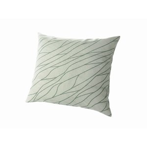 Top textil Povlak na polštářek Zelené čáry 40x40 cm (20)