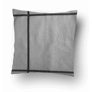 Top textil Povlak na polštářek Pruh šedý 40x40 cm (24)