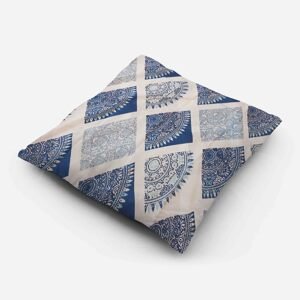 Top textil Povlak na polštářek Modrá mandala 40x50 cm
