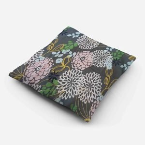Top textil Povlak na polštářek Zelené květy2 40x50 cm