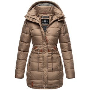 Dámský zimní kabát prošívaný kabát Daliee Navahoo - TAUPE Velikost: XXL
