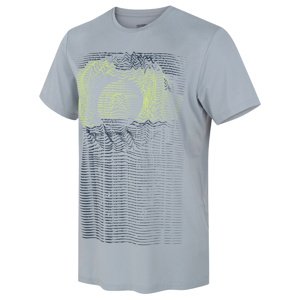 Husky Pánské funkční triko Tash M lt. grey Velikost: M pánské tričko s krátkým rukávem
