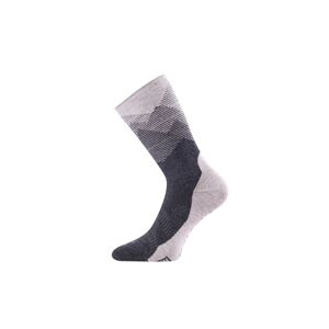 Lasting merino ponožky FWN šedé Velikost: (34-37) S