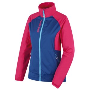 Husky Dámská softshell bunda Suli L pink/blue Velikost: XL dámská bunda