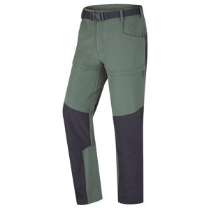 Husky Pánské outdoor kalhoty Keiry M green/anthracite Velikost: XL pánské kalhoty