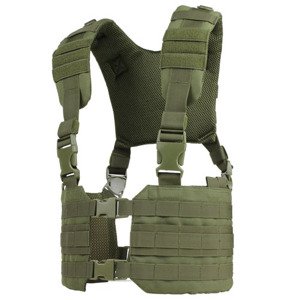 CONDOR OUTDOOR Vesta taktická RONIN CHEST RIG ZELENÁ Barva: Zelená