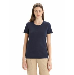 ICEBREAKER Wmns Central Classic SS Tee, Midnight Navy velikost: L
