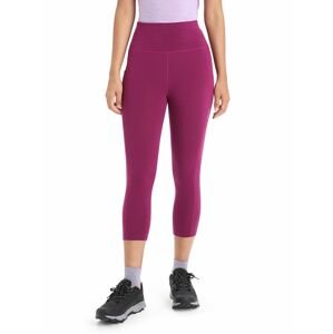 ICEBREAKER Wmns Fastray High Rise 3/4 Tights, Go Berry velikost: L