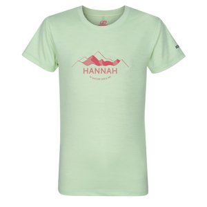 Hannah CORNET JR II paradise green mel Velikost: 122/128 dětské tričko s krátkým rukávem