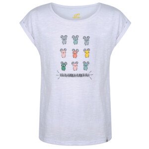 Hannah KAIA JR white Velikost: 116 dívčí tričko s krátkým rukávem