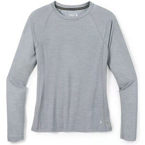 Smartwool W MERINO SPORT ULTRALITE LONG SLEEVE light gray heather Velikost: L dámské tričko s dlouhým rukávem