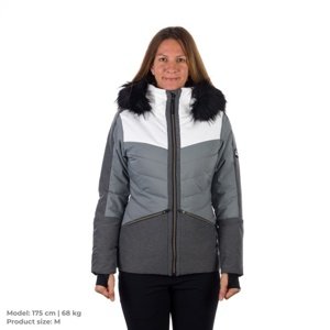 Northfinder dámská bunda lyžařská zateplená  DREWINESTA black grey BU-47941SNW-382 Velikost: M dámská bunda