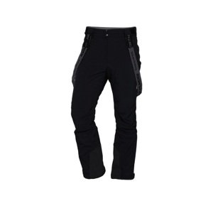 NORTHFINDER pánské kalhoty lyžařské-softshell HARSY NO-3654SNW-269 black Velikost: XXL pánské kalhoty