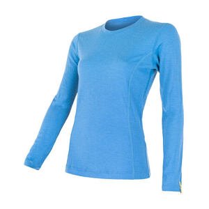 SENSOR MERINO ACTIVE dámské triko dl.rukáv modrá Velikost: XL