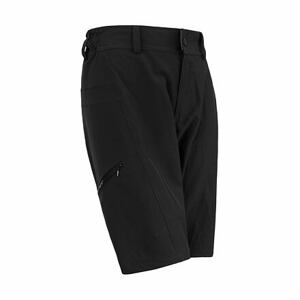 SENSOR HELIUM dámské kalhoty s cyklovložkou krátké volné true black Velikost: M