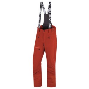 Husky Pánské lyžařské kalhoty Gilep M dk. brick Velikost: XL pánské kalhoty