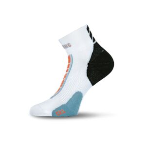 Lasting CKL 001 bílé cyklo ponožky Velikost: (42-45) L ponožky