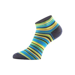 Lasting funkční ponožky DUHA proužkované Velikost: (42-45) L ponožky