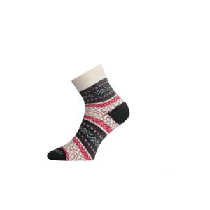 Lasting HMC 083 červená silná ponožka Velikost: (38-41) M ponožky