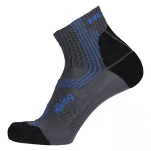 Husky Ponožky  Hiking šedá/modrá Velikost: L (41-44) ponožky
