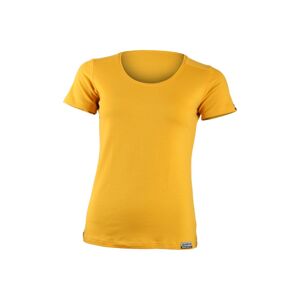 Lasting dámské merino triko IRENA žluté Velikost: XL
