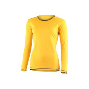 Lasting dámské merino triko MATA žluté Velikost: XL