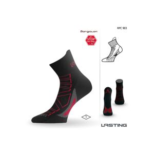 Lasting RPC 903 černá běžecké ponožky Velikost: (34-37) S ponožky
