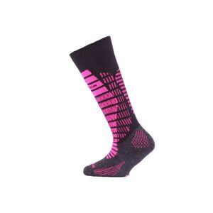 Lasting SJR 904 černá dětské ponožky Velikost: (24-28) XXS ponožky