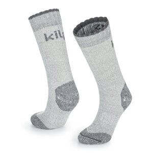 Kilpi LECCO-U Světle šedá Velikost: 35 unisex ponožky