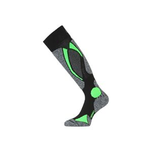 Lasting SWC 906 černá merino ponožky lyžařské Velikost: (42-45) L ponožky