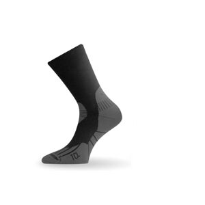 Lasting TCL 908 černá trekingová ponožka Velikost: (34-37) S ponožky