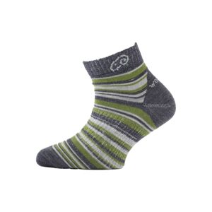 Lasting dětské merino ponožky TJP zelené Velikost: (34-37) S ponožky