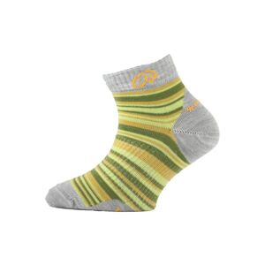 Lasting dětské merino ponožky TJP žluté Velikost: (29-33) XS ponožky