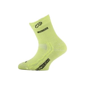 Lasting dětské merino ponožky TJS žluté Velikost: (29-33) XS ponožky