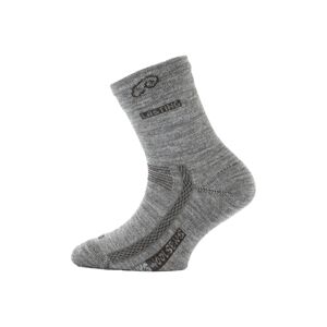 Lasting dětské merino ponožky TJS šedé Velikost: (34-37) S ponožky