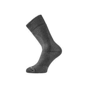 Lasting TKH 909 černé zimní ponožky z ionty stříbra Velikost: (42-45) L ponožky