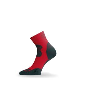 Lasting TKI 308 červená trekingová ponožka Velikost: (34-37) S ponožky