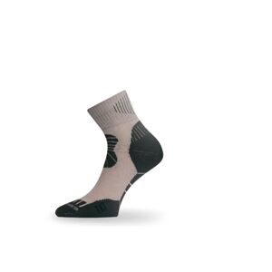 Lasting TKI 707 béžová trekingová ponožka Velikost: (42-45) L ponožky
