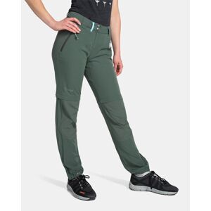 Kilpi HOSIO-W Tmavě zelená Velikost: 54 dámské outdoorové kalhoty