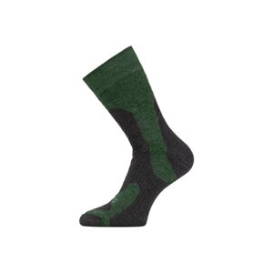 Lasting TRP 698 zelená středně silná trekingová ponožka Velikost: (34-37) S ponožky