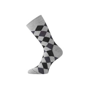 Lasting merino ponožky WPK šedé Velikost: (42-45) L