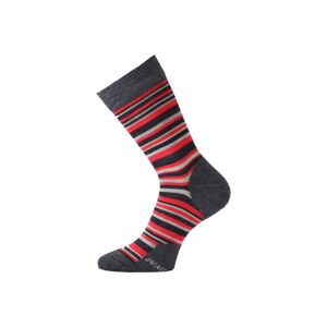 Lasting merino ponožky WPL červené Velikost: (42-45) L