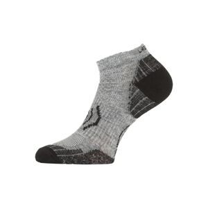 Lasting merino ponožky WTS šedé Velikost: (42-45) L ponožky
