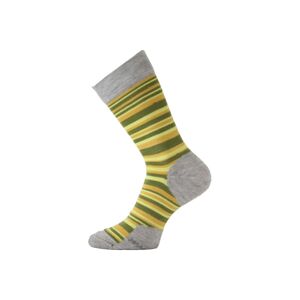 Lasting WWL merino ponožky žluté Velikost: (42-45) L ponožky