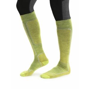 Pánské ponožky ICEBREAKER Mens Ski+ Light OTC, Shine/Ether/Silent Gold velikost: XL