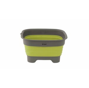 Outwell Collaps Wash Bowl w/drain Lime Green