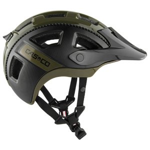 Casco MTBE 2 cyklistická helma Černá, Zelená S = 52-54 cm